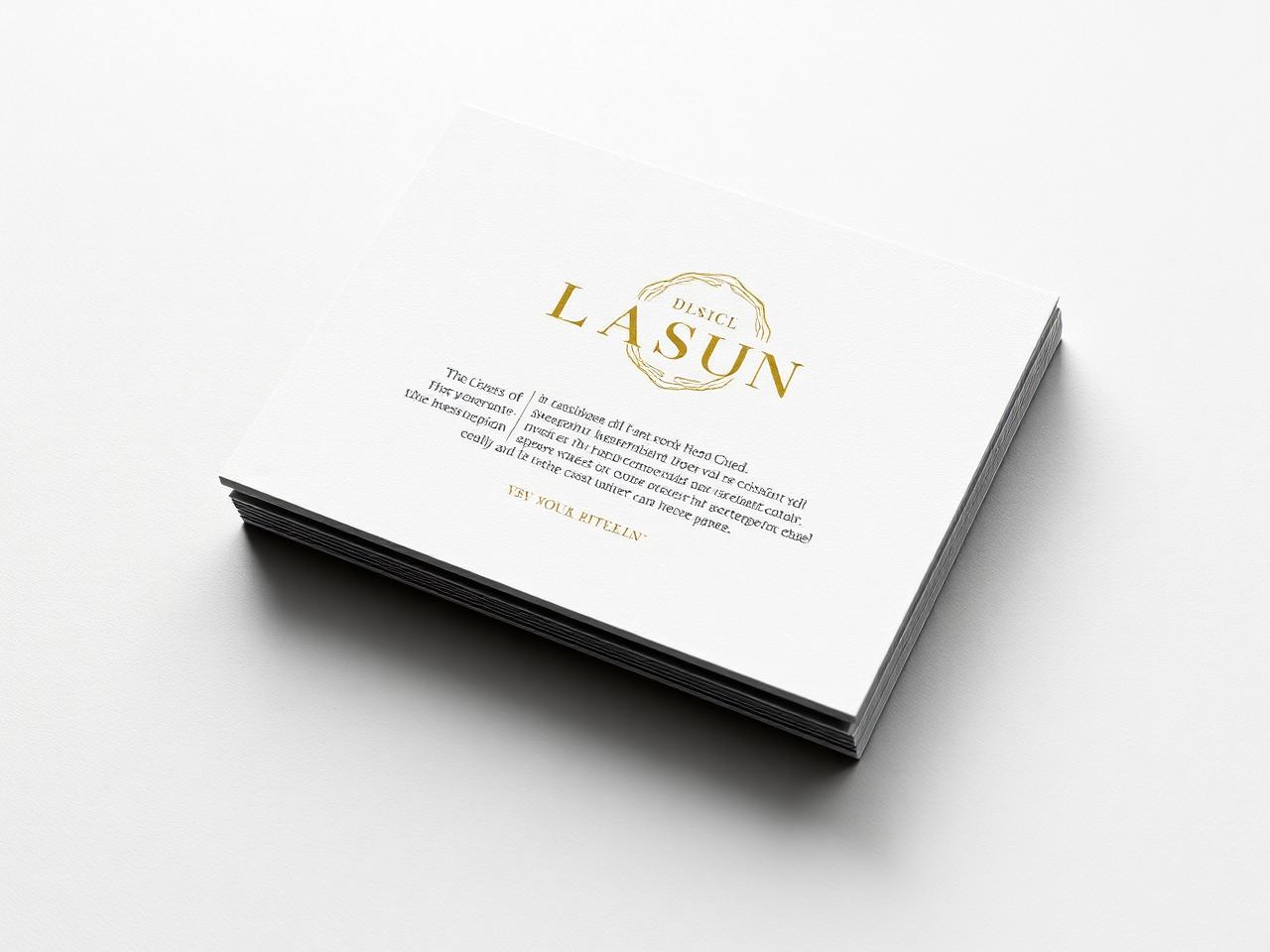 Présentation luxe